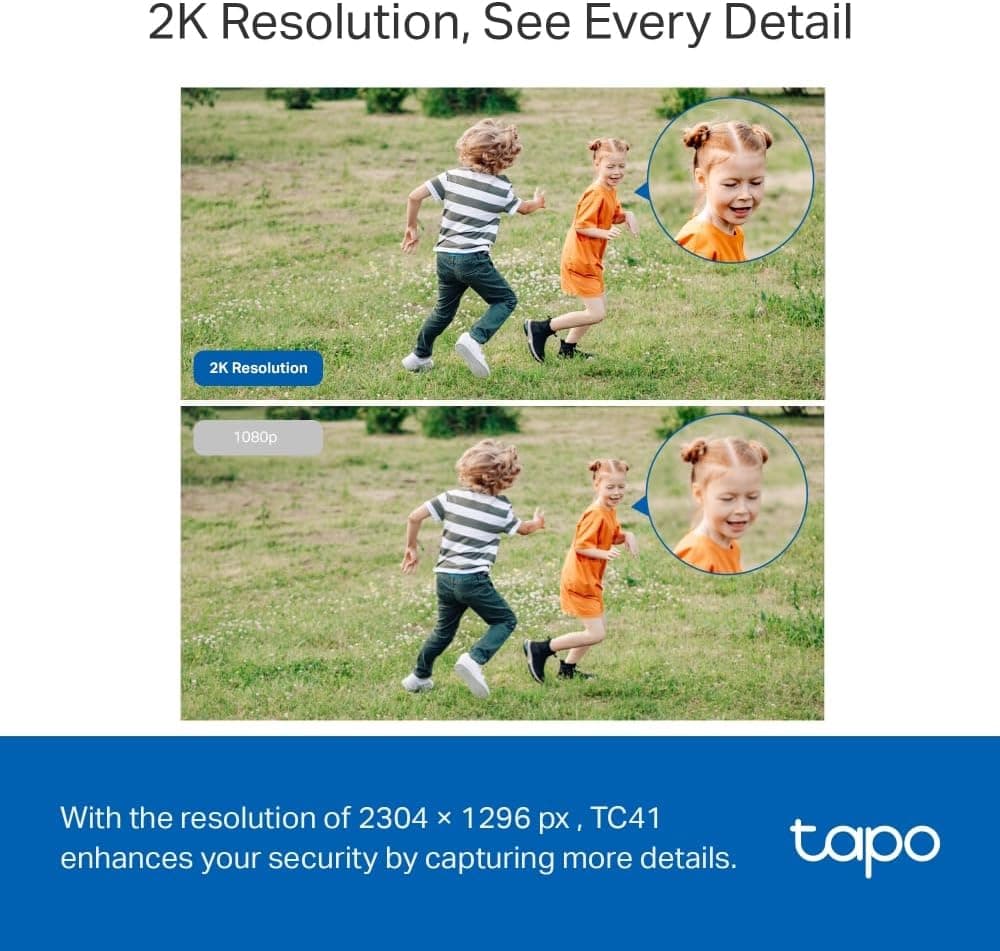 دوربین امنیتی وایفای TP-Link 2K فضای باز IP65 مدل Tapo TC41 دوربین امنیتی وایفای TP-Link 2K فضای باز IP65 مدل Tapo TC41