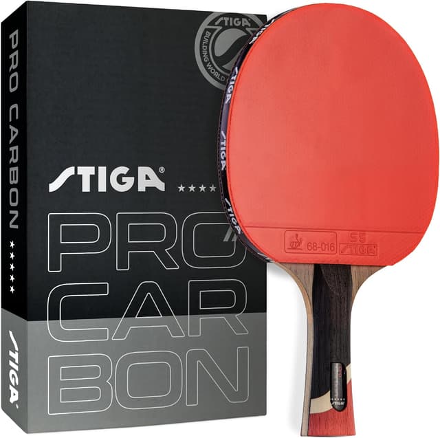 راکت تنیس روی میز STIGA Pro Carbon با فناوری کربن راکت تنیس روی میز STIGA Pro Carbon با فناوری کربن