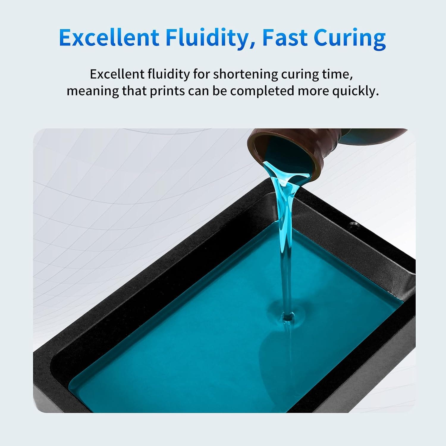 رزین UV پرینتر سه بعدی ANYCUBIC 405nm آبی روشن 1kg رزین UV پرینتر سه بعدی ANYCUBIC 405nm آبی روشن 1kg