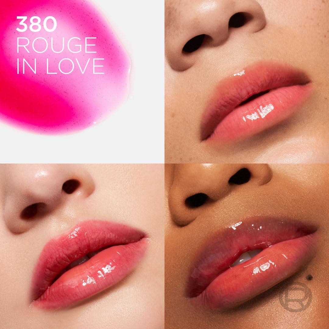 برق لب آبرسان و مرطوبکننده L'Oreal Paris Plump Ambition Hyaluron Lip Oil رنگ 380 Rouge In Love برق لب آبرسان و مرطوبکننده L'Oreal Paris Plump Ambition Hyaluron Lip Oil رنگ 380 Rouge In Love
