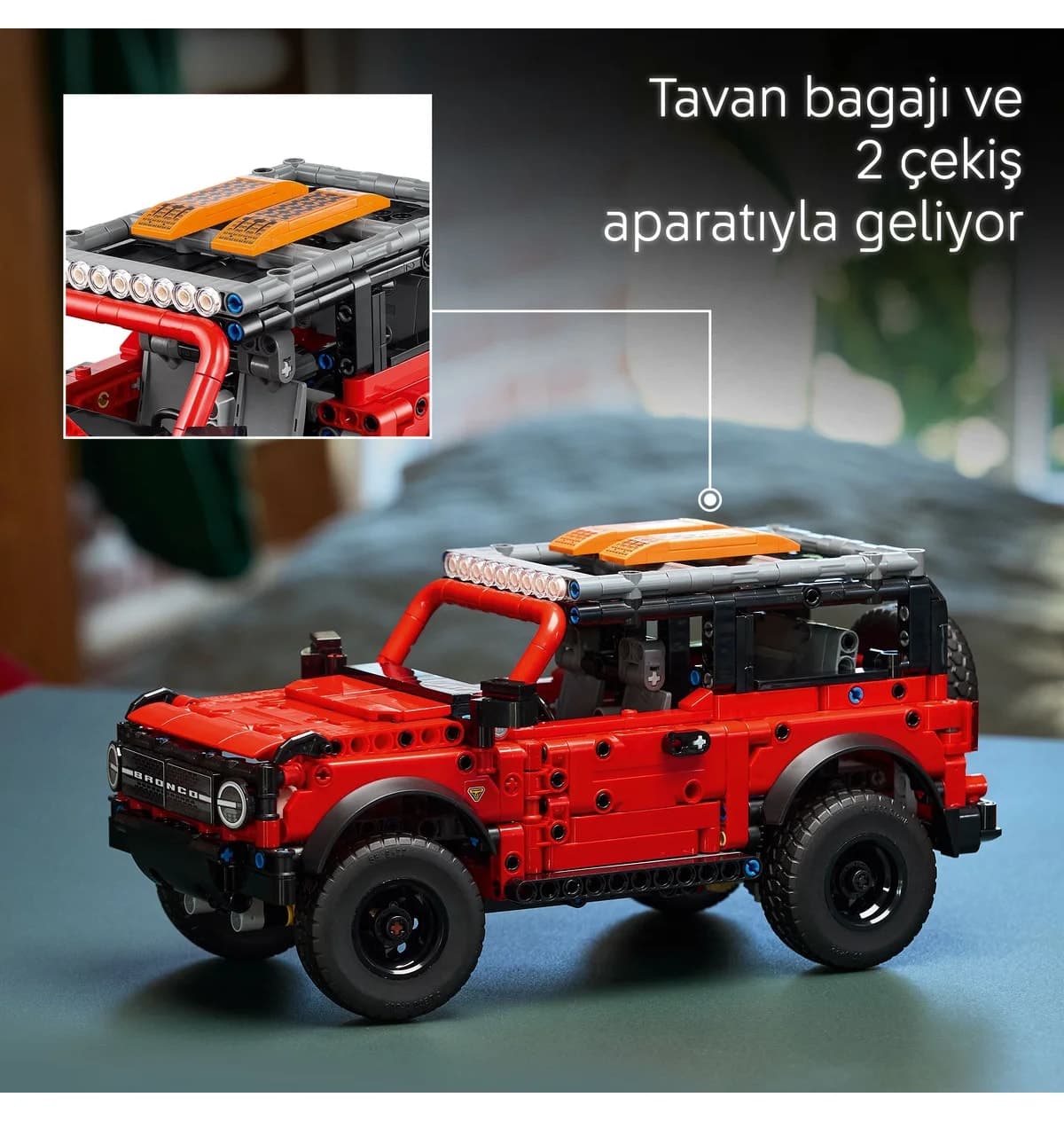 لگو Technic مدل Ford Bronco SUV 42213 با 943 قطعه لگو Technic مدل Ford Bronco SUV 42213 با 943 قطعه