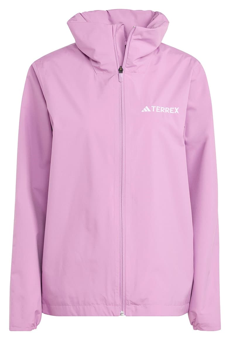 کاپشن زنانه adidas مناسب فضای باز Multi Essentials 2L Rain بنفش مدل JY0481 کاپشن زنانه adidas مناسب فضای باز Multi Essentials 2L Rain بنفش مدل JY0481