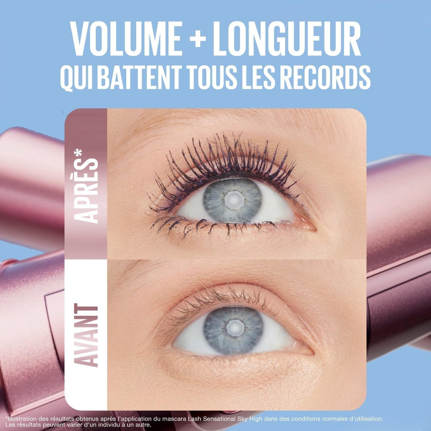 ماسکارا Maybelline New York بنفش تیره بلندکننده و حجمدهنده Lash Sensational Sky High 7 ml ماسکارا Maybelline New York بنفش تیره بلندکننده و حجمدهنده Lash Sensational Sky High 7 ml