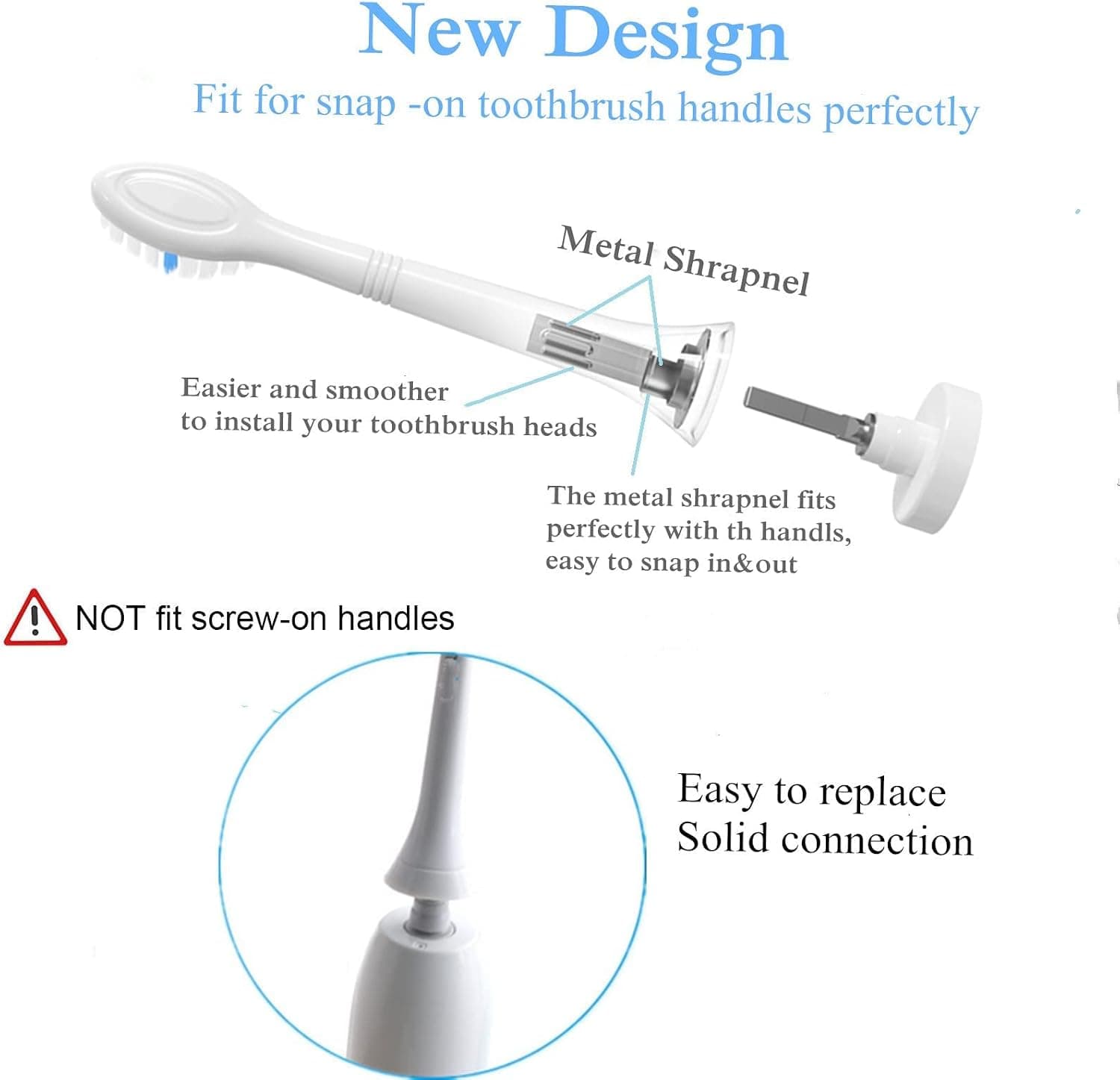سری یدک مسواک برقی WEQNNM سازگار با Philips Sonicare سری یدک مسواک برقی WEQNNM سازگار با Philips Sonicare