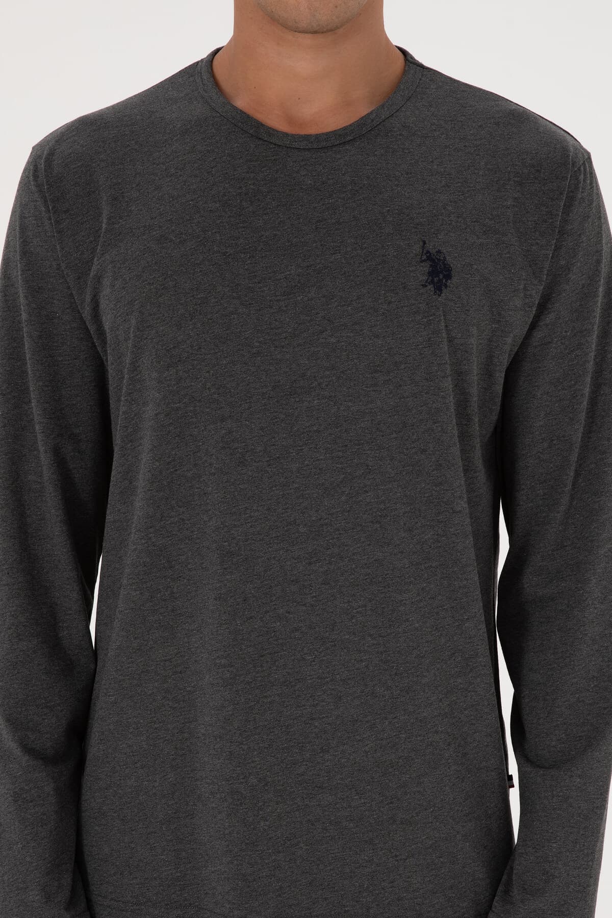 ست پیژامه مردانه U.S. Polo Assn. آنتراسیت ملانژ مدل 50318609-VR081 ست پیژامه مردانه U.S. Polo Assn. آنتراسیت ملانژ مدل 50318609-VR081