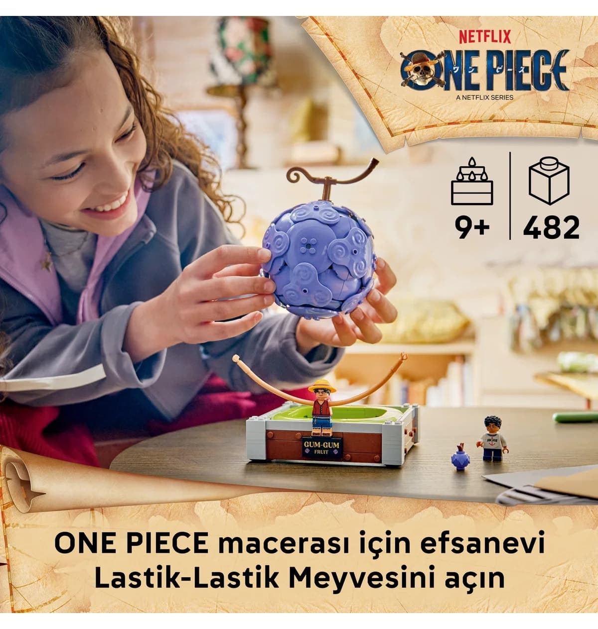 لگو ONE PIECE میوه لاستیکی مدل 75647 ۴۸۲ قطعه لگو ONE PIECE میوه لاستیکی مدل 75647 ۴۸۲ قطعه