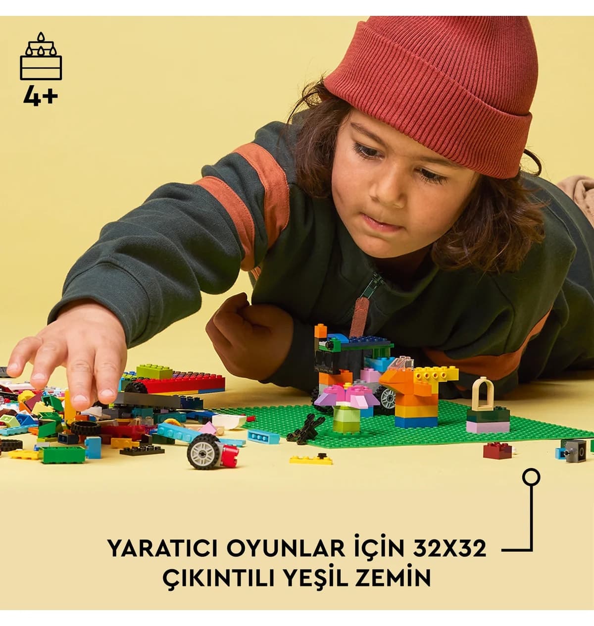 لگو 11023 Classic صفحه پایه سبز ساخت کودکان (1 قطعه) لگو 11023 Classic صفحه پایه سبز ساخت کودکان (1 قطعه)