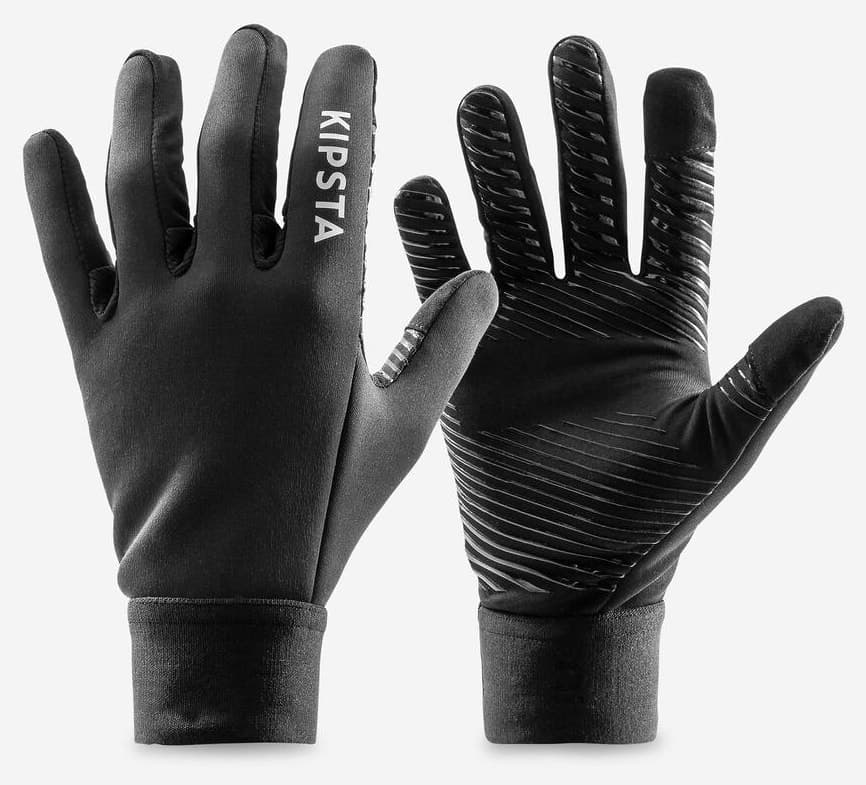 دستکش فوتبال زنانه Decathlon Kipsta بزرگسال سیاه Keepdry گرم دستکش فوتبال زنانه Decathlon Kipsta بزرگسال سیاه Keepdry گرم