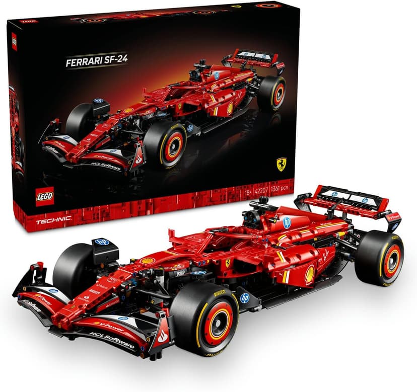لگو Technic Ferrari SF ماشین فرمول ۱ –24 مدل 42207 لگو Technic Ferrari SF ماشین فرمول ۱ –24 مدل 42207