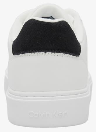 کفش اسنیکر مردانه Calvin Klein چرمی لوگودار مدل YM0YM0143501W کفش اسنیکر مردانه Calvin Klein چرمی لوگودار مدل YM0YM0143501W