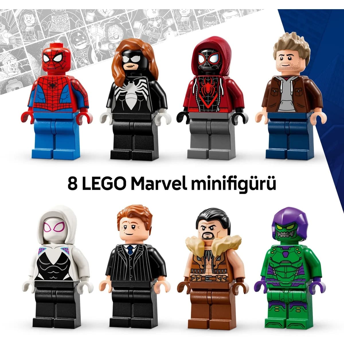 لگو Marvel مرد عنکبوتی علیه Oscorp 808 قطعه مدل 76324 لگو Marvel مرد عنکبوتی علیه Oscorp 808 قطعه مدل 76324