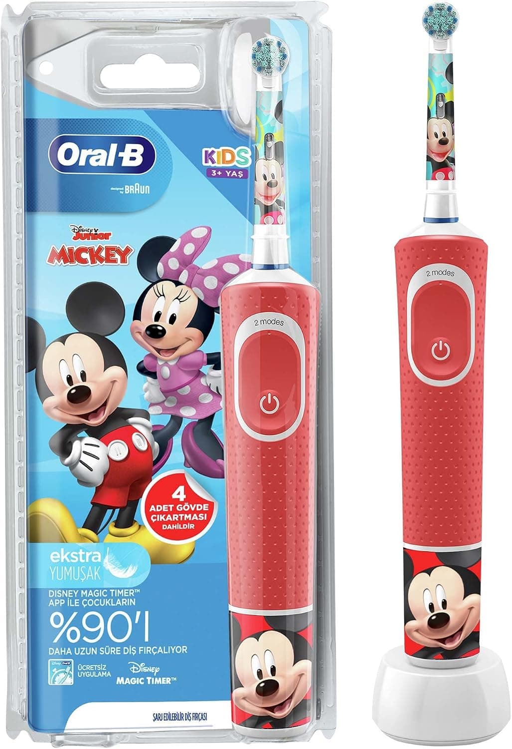 مسواک برقی کودک Oral-B Frozen مدل D100 بسته آغازین مسواک برقی کودک Oral-B Frozen مدل D100 بسته آغازین