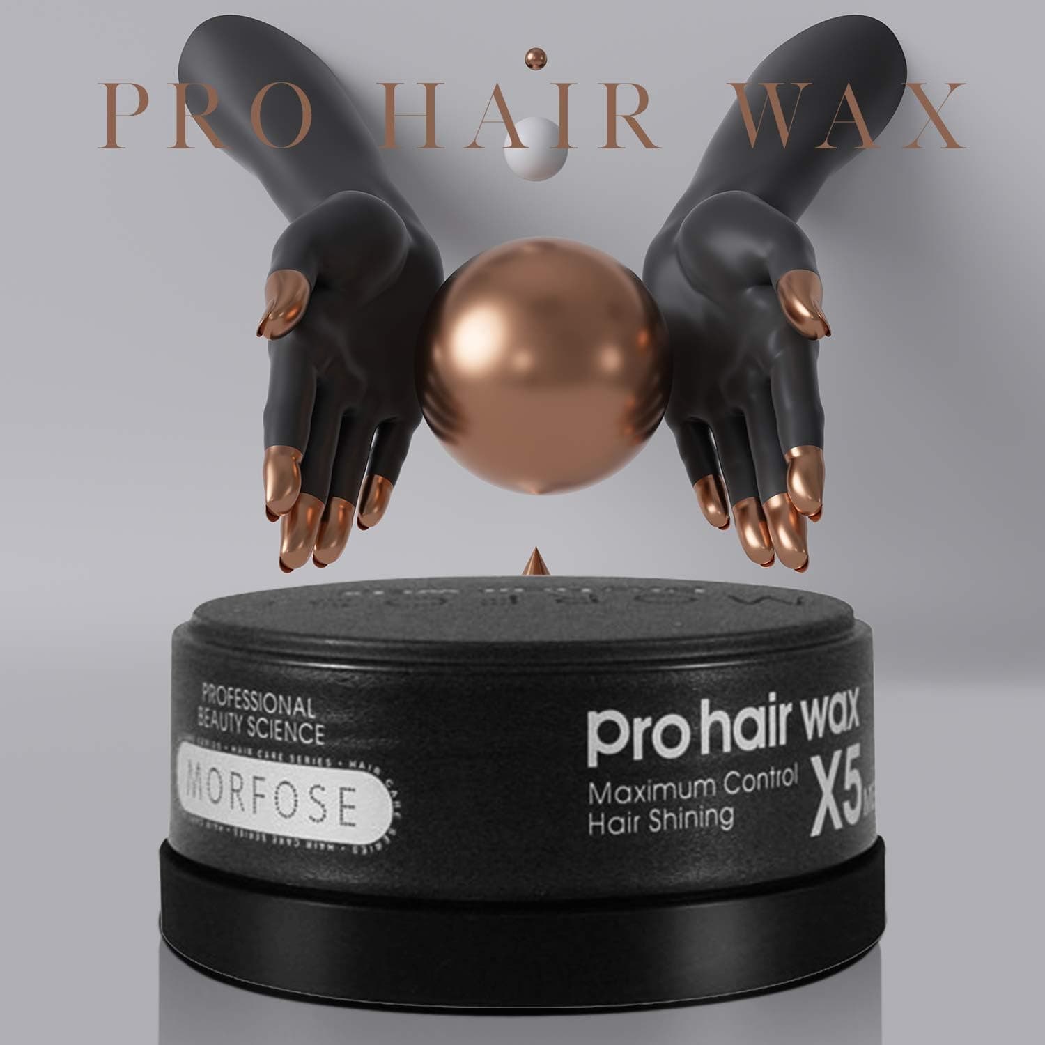 واکس موی مردانه MORFOSE Pro Hair X5 150 ml واکس موی مردانه MORFOSE Pro Hair X5 150 ml