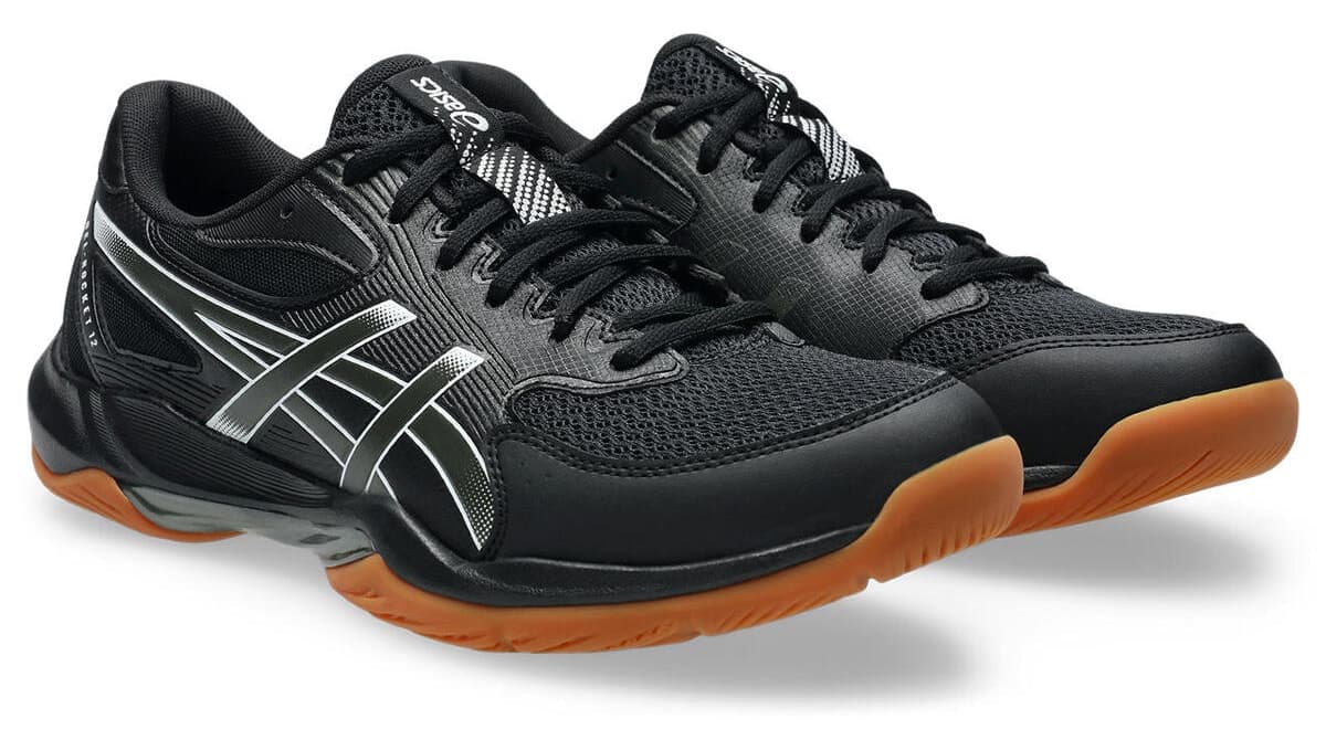 کفش والیبال مردانه Asics مشکی/خاکستری ابسیدین مدل GEL-ROCKET 12 1071A116-001 کفش والیبال مردانه Asics مشکی/خاکستری ابسیدین مدل GEL-ROCKET 12 1071A116-001
