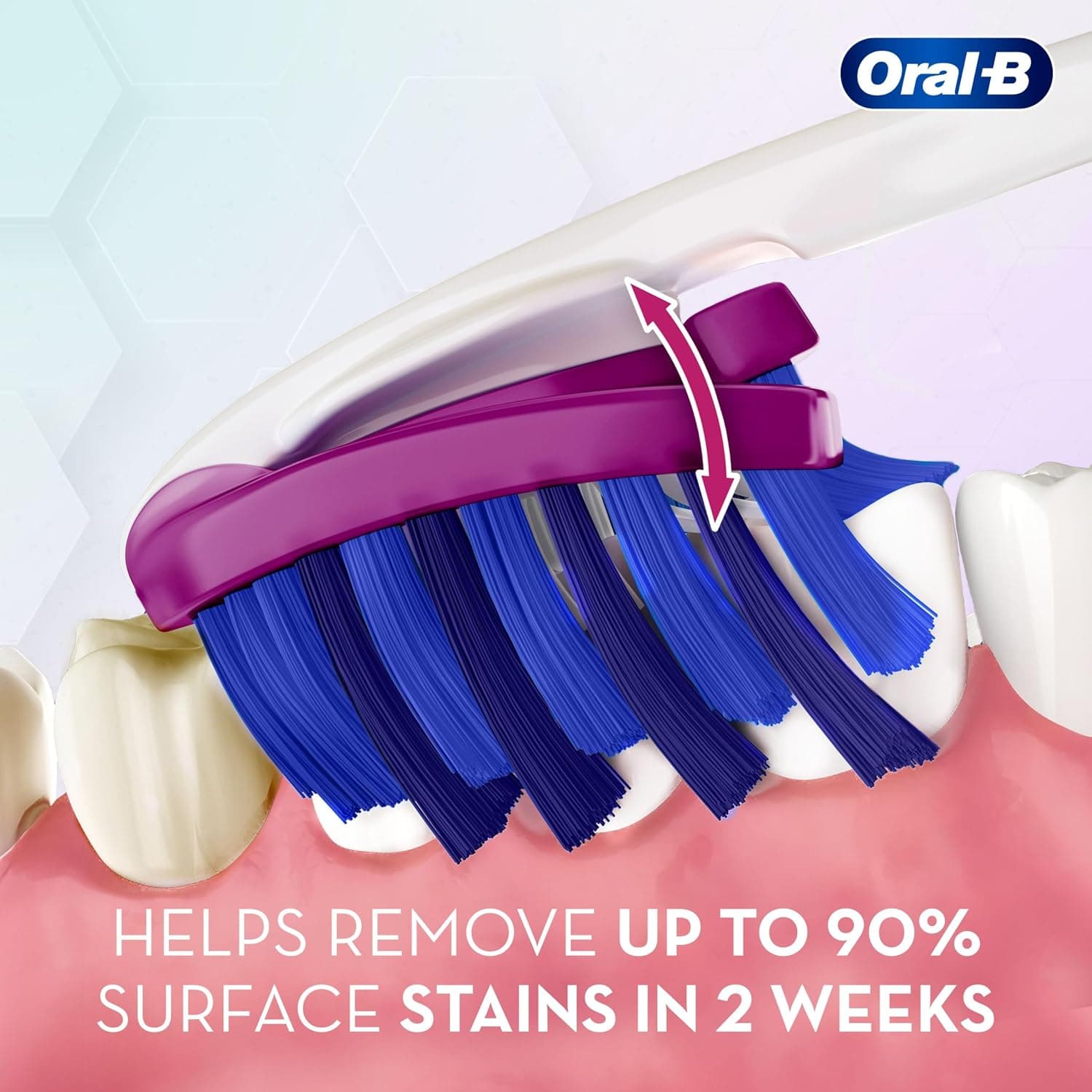 مسواک دستی متوسط Oral-B 3D White Luxe Pro-Flex بسته 2 عددی مسواک دستی متوسط Oral-B 3D White Luxe Pro-Flex بسته 2 عددی