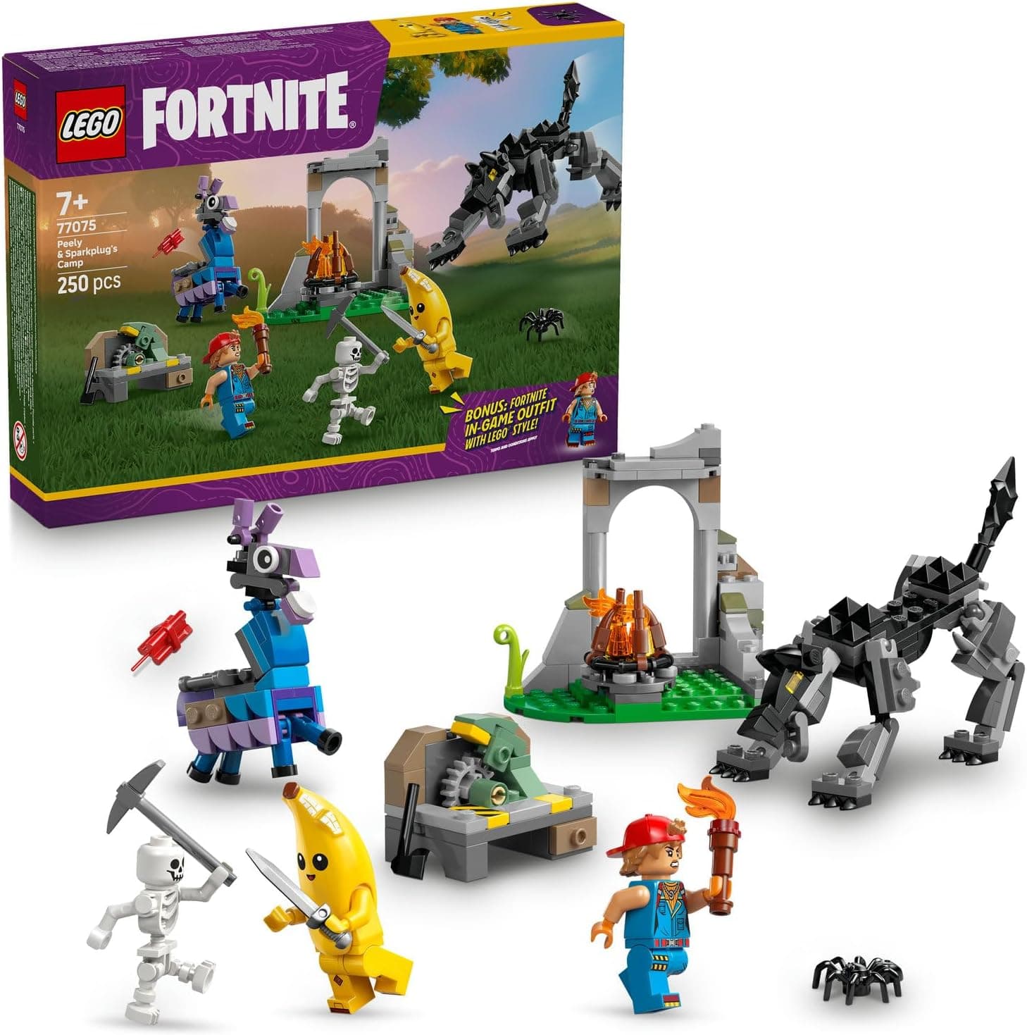 لگو Fortnite کمپ مظفر و شاگرد تعمیرکار مدل 77075 لگو Fortnite کمپ مظفر و شاگرد تعمیرکار مدل 77075
