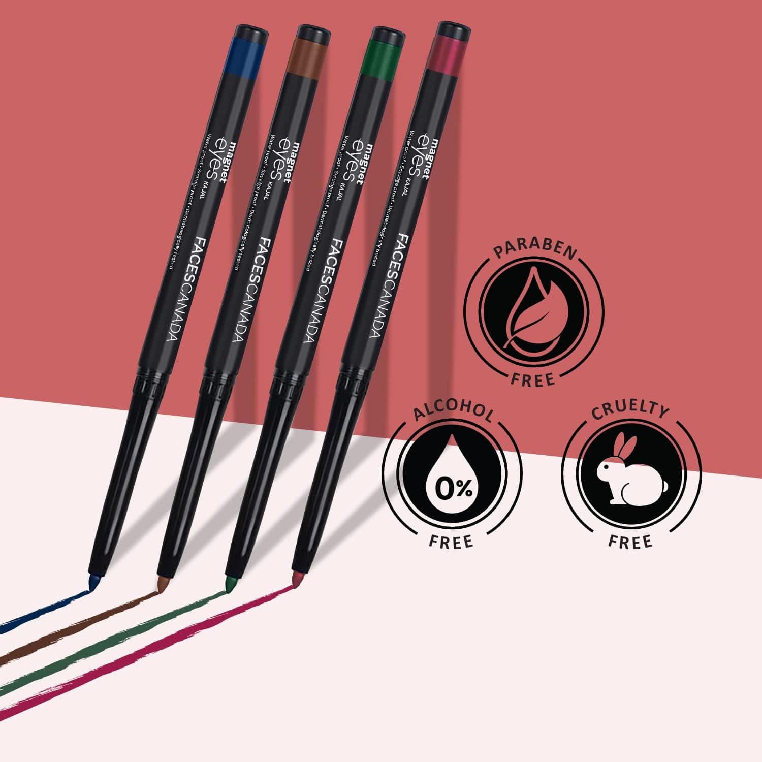 مداد چشم رنگی FACESCANADA Magneteyes قهوهای Comfort 03، 0.30G مداد چشم رنگی FACESCANADA Magneteyes قهوهای Comfort 03، 0.30G