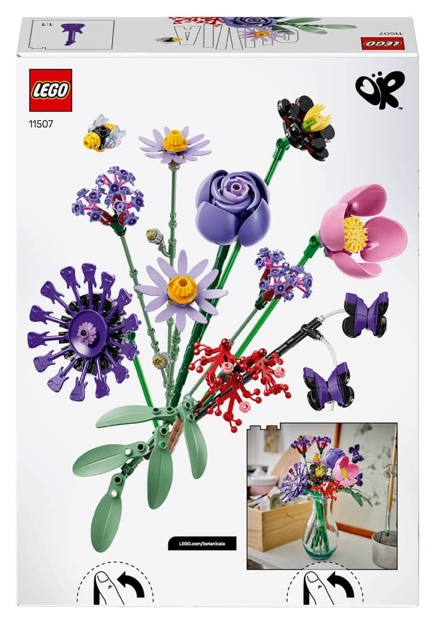 لگو Botanicals دسته گل Olivia Rodrigo مدل 11507 بالای ۹ سال لگو Botanicals دسته گل Olivia Rodrigo مدل 11507 بالای ۹ سال