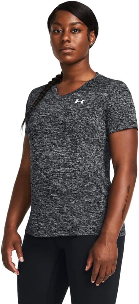 تیشرت زنانه Under Armour یقه V آستین کوتاه Tech Twist تیشرت زنانه Under Armour یقه V آستین کوتاه Tech Twist