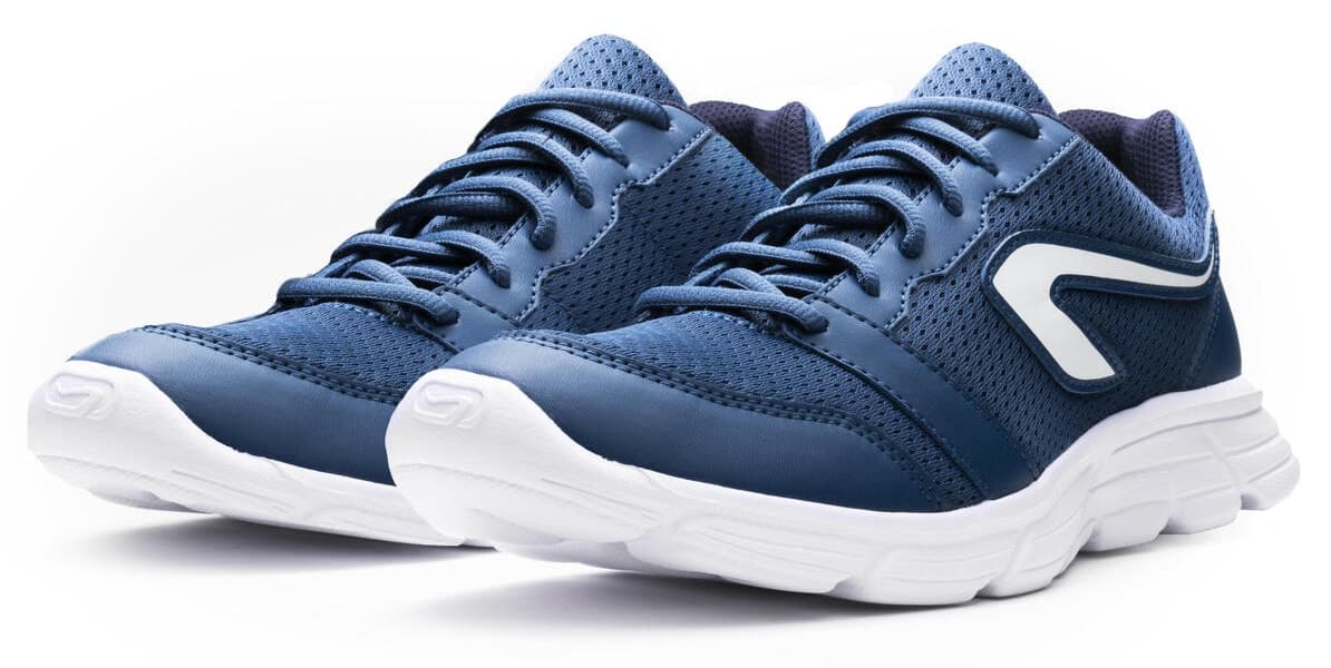 کفش دویدن ورزشی مردانه Decathlon آبی مدل Run 100 کفش دویدن ورزشی مردانه Decathlon آبی مدل Run 100
