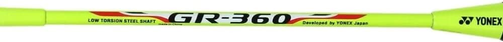 راکت بدمینتون YONEX فولادی مدل GR360 راکت بدمینتون YONEX فولادی مدل GR360