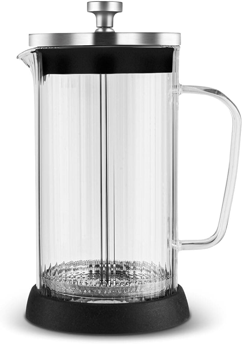 دمساز French Press چای و قهوه KARACA Massi 800 ml مشکی دمساز French Press چای و قهوه KARACA Massi 800 ml مشکی