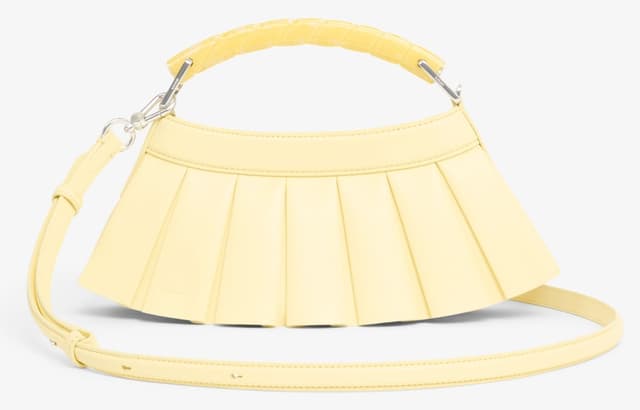 کیف دوشی زنانه Lacoste چرمی زرد مدل H Lenglen کیف دوشی زنانه Lacoste چرمی زرد مدل H Lenglen