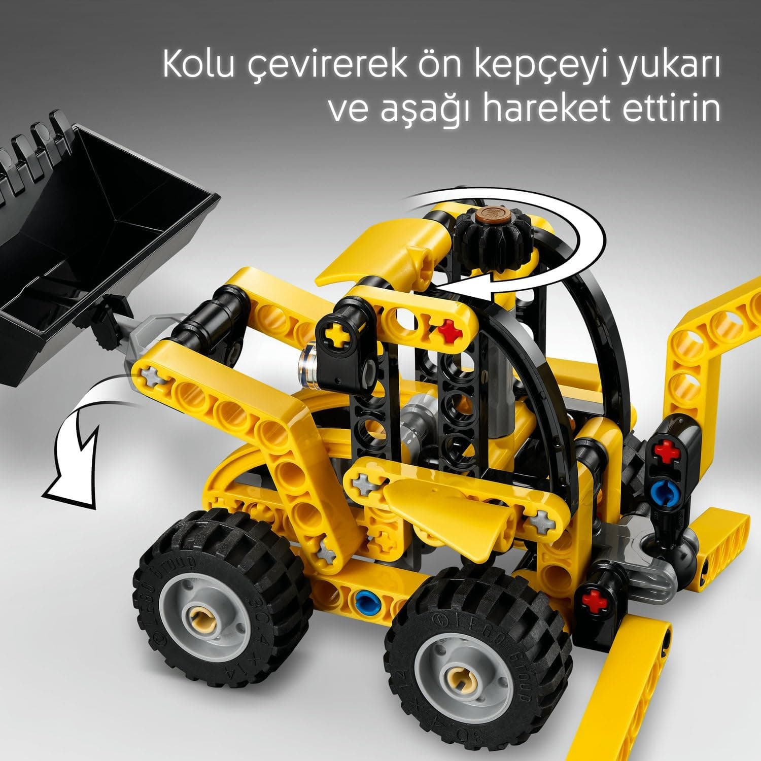 لگو Technic بیلمکانیکی و لودر مدل 42197 لگو Technic بیلمکانیکی و لودر مدل 42197