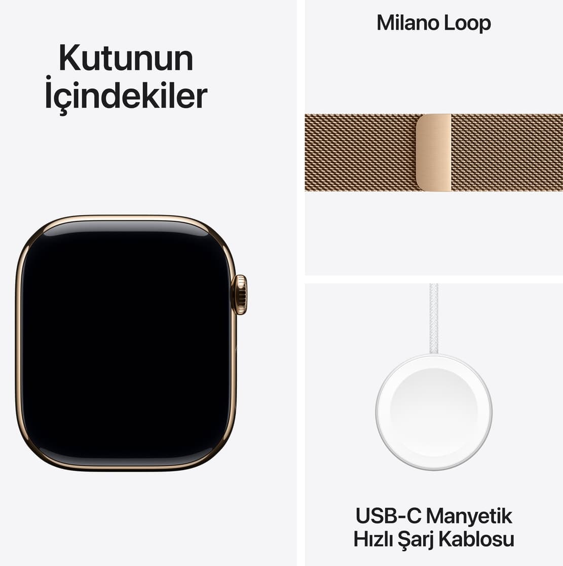ساعت هوشمند Apple مدل Series 10 تیتانیوم طلایی GPS Cellular 42mm ساعت هوشمند Apple مدل Series 10 تیتانیوم طلایی GPS Cellular 42mm