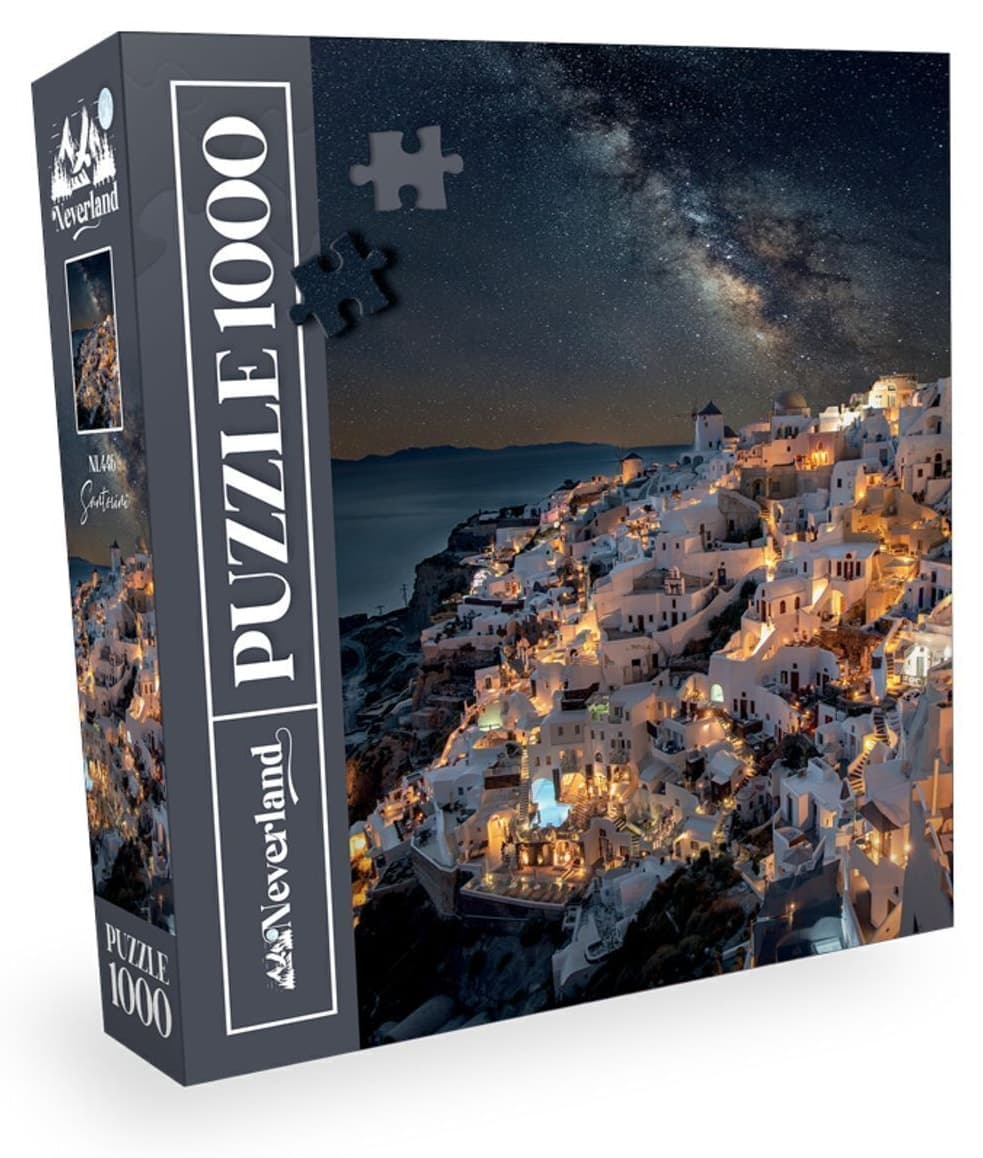 پازل 1000 قطعه Neverland طرح Santorini پازل 1000 قطعه Neverland طرح Santorini