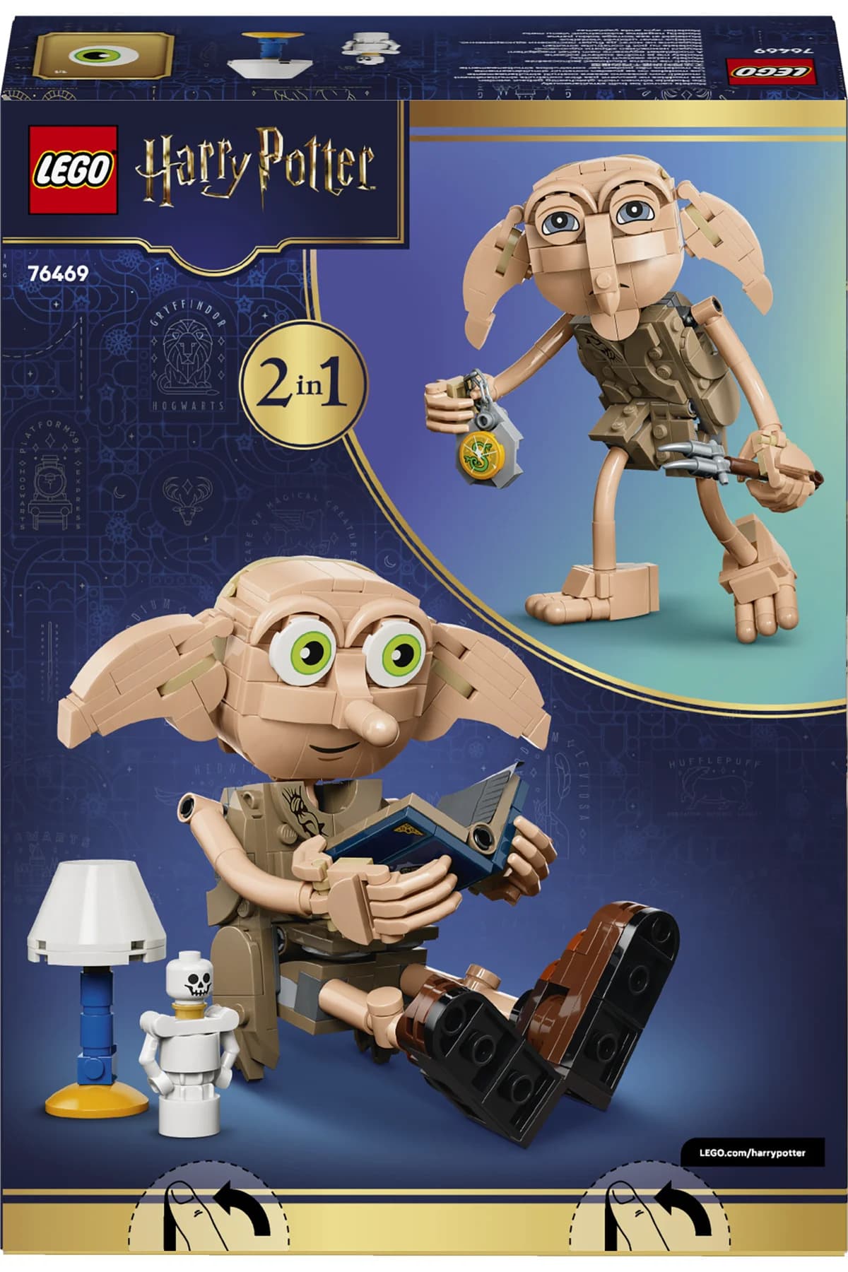 لگو Harry Potter مدل 76469 Dobby آزاد ۳۷۹ قطعه لگو Harry Potter مدل 76469 Dobby آزاد ۳۷۹ قطعه