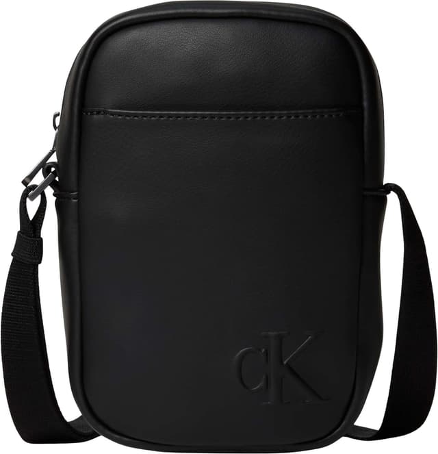 کیف دوشی مردانه Calvin Klein مشکی BOLD CK SLIM REPORTER OS کیف دوشی مردانه Calvin Klein مشکی BOLD CK SLIM REPORTER OS