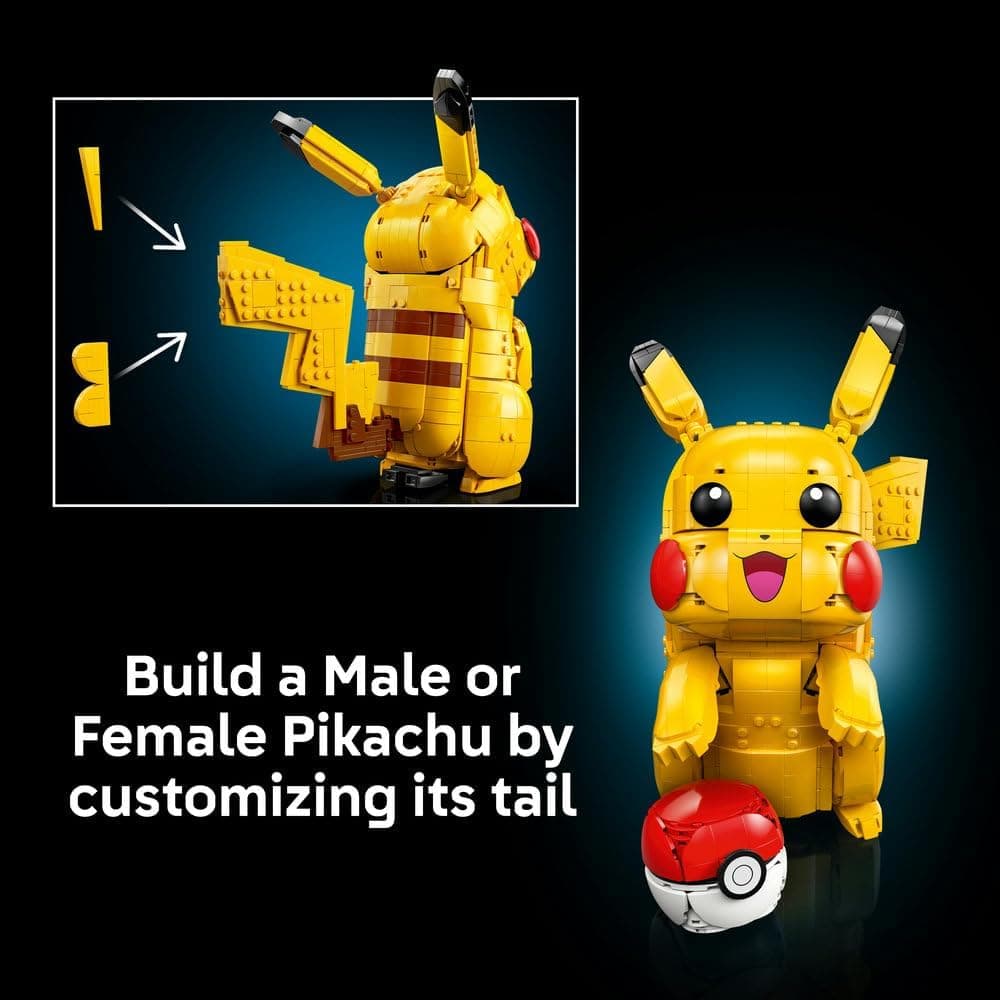 لگو Pokémon Pikachu و Poké Ball مدل 72152 لگو Pokémon Pikachu و Poké Ball مدل 72152