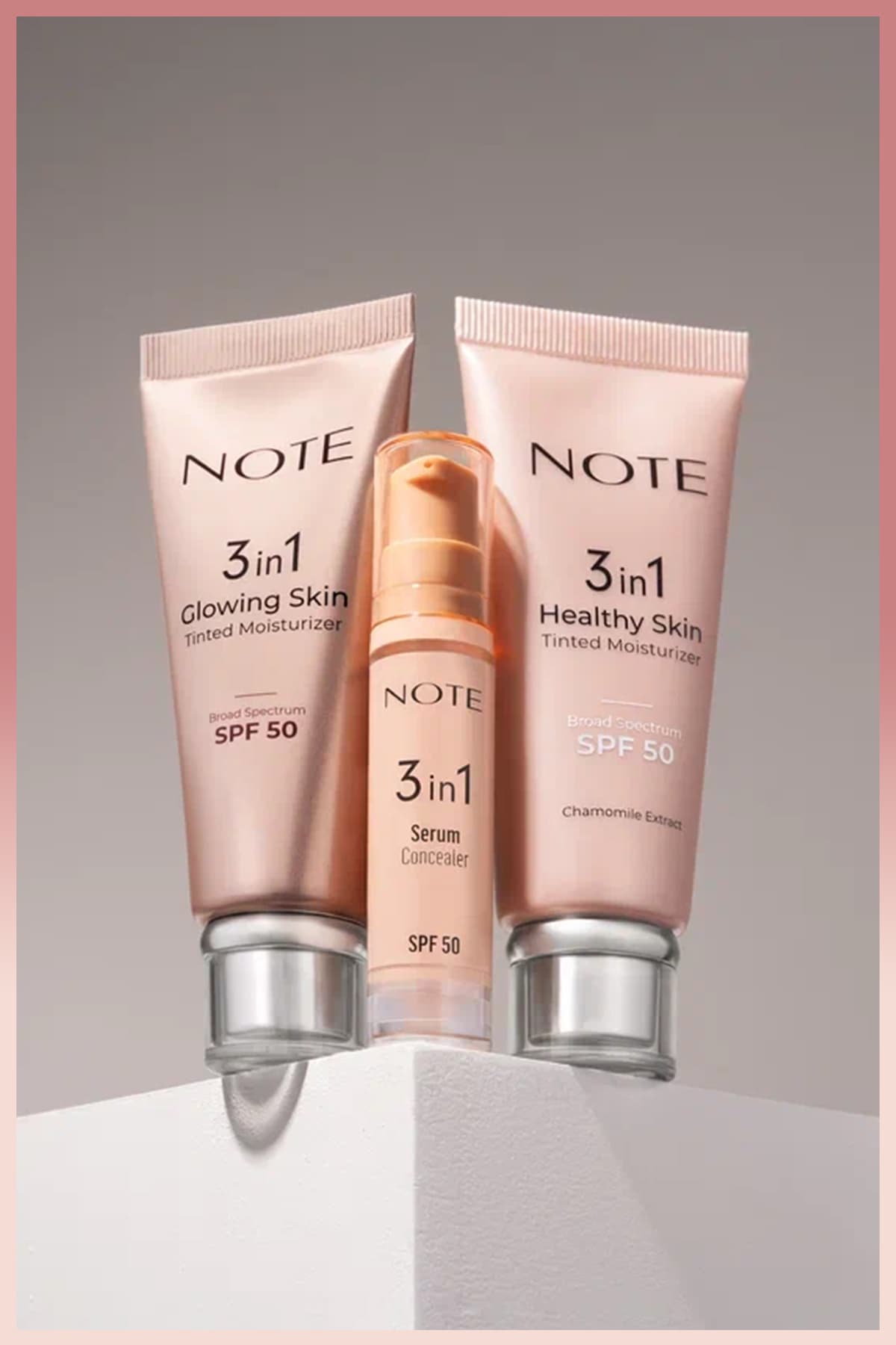 کرم مرطوبکننده رنگی 3 in 1 Note Cosmetics با SPF 50، یکدستکننده و روشنکننده پوست مدل 10 Medium کرم مرطوبکننده رنگی 3 in 1 Note Cosmetics با SPF 50، یکدستکننده و روشنکننده پوست مدل 10 Medium