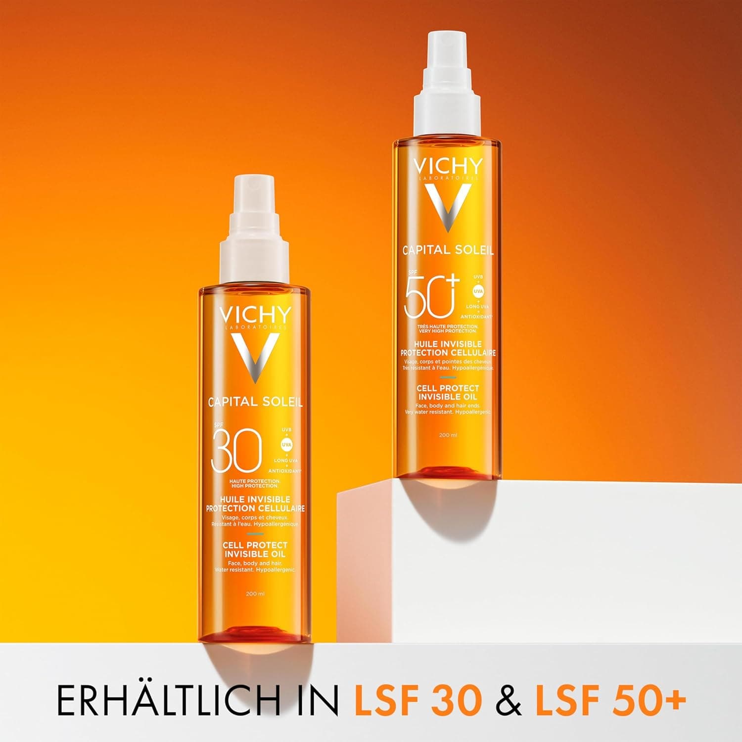 روغن ضدآفتاب VICHY Capital Soleil Cell Protect SPF 50 200 ml روغن ضدآفتاب VICHY Capital Soleil Cell Protect SPF 50 200 ml