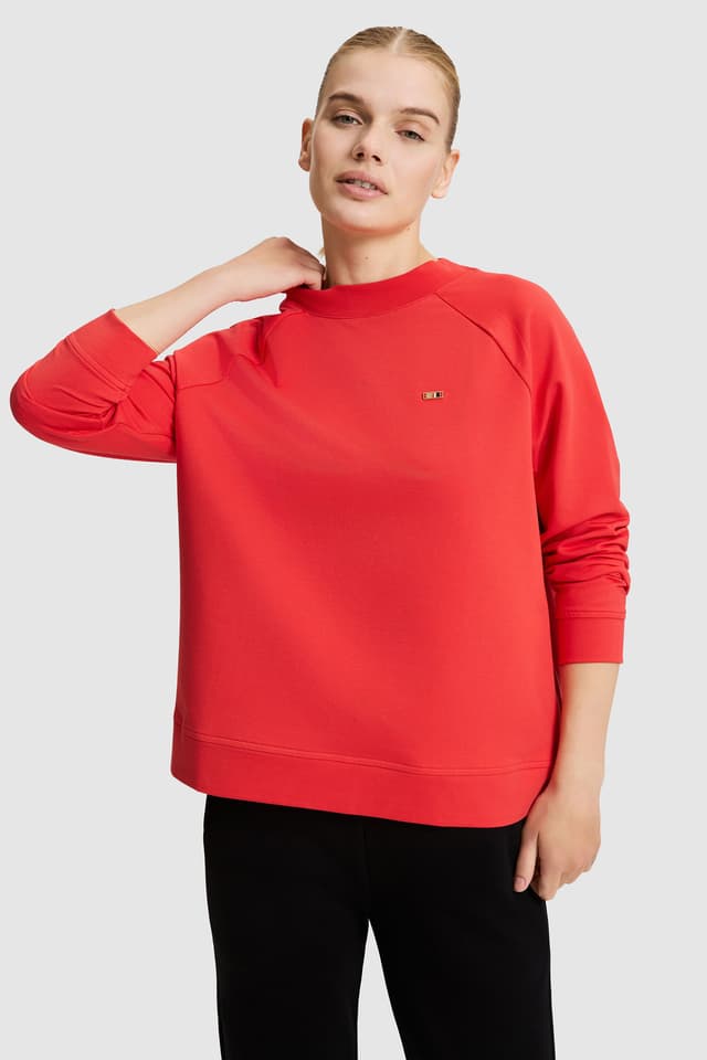 سوئیشرت زنانه U.S. Polo Assn. قرمز بیسیک مدل 50328980-VR030 سوئیشرت زنانه U.S. Polo Assn. قرمز بیسیک مدل 50328980-VR030