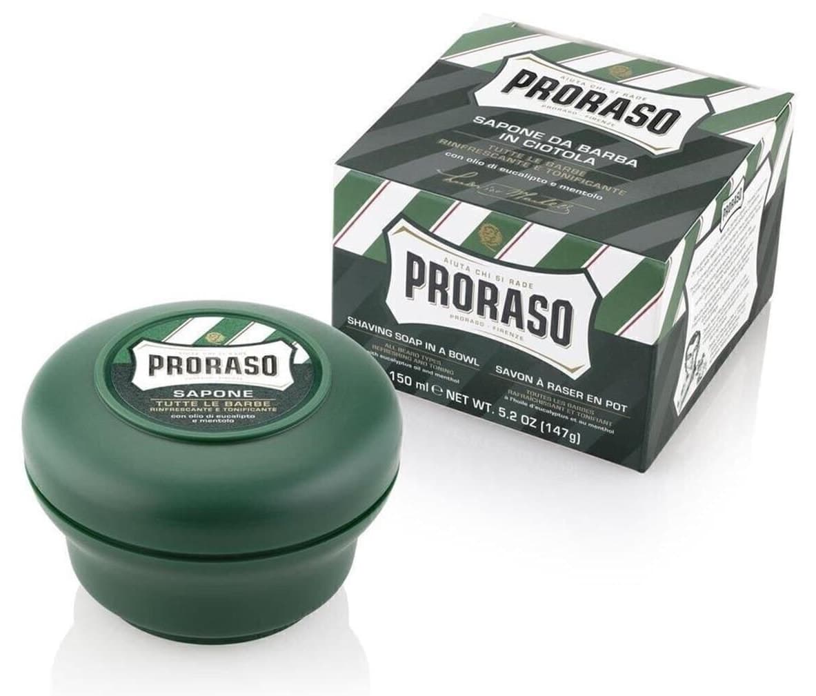 صابون اصلاح Proraso با رایحه اکالیپتوس و منتول 150ml صابون اصلاح Proraso با رایحه اکالیپتوس و منتول 150ml