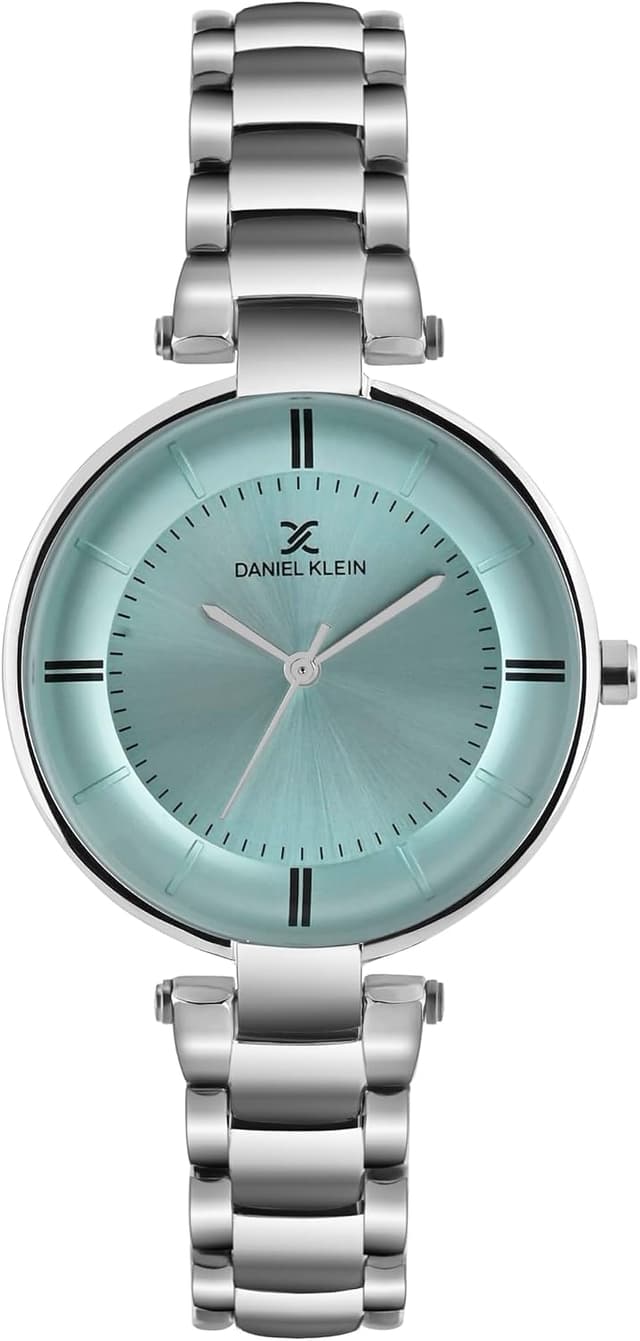 ساعت مچی زنانه Daniel Klein صفحه آبی روشن آنالوگ مدل DK11467-9 ساعت مچی زنانه Daniel Klein صفحه آبی روشن آنالوگ مدل DK11467-9