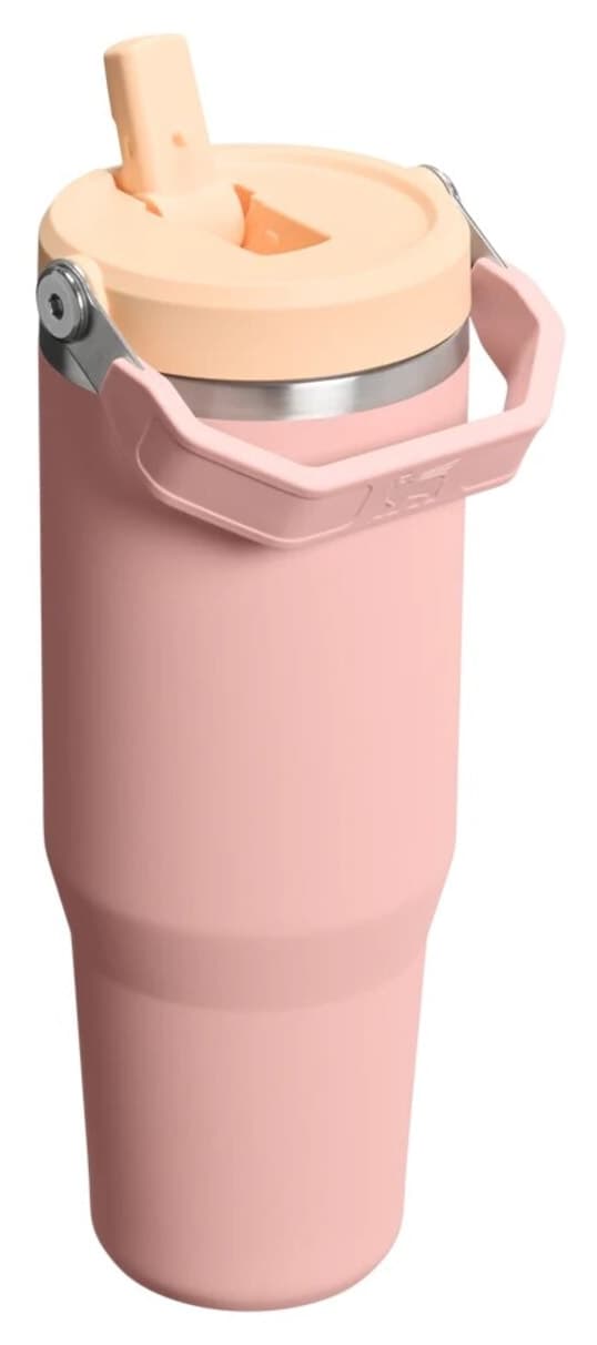 تامبلر Stanley Buz Akışı Flip Straw 0.89L / 30oz رنگ هلویی گلی تامبلر Stanley Buz Akışı Flip Straw 0.89L / 30oz رنگ هلویی گلی