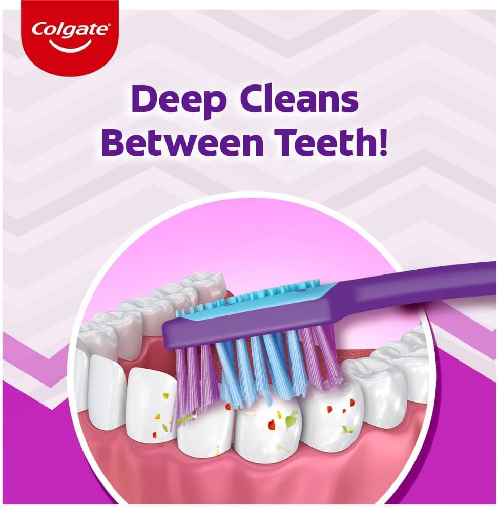 مسواک نرم Colgate مدل ZigZag بسته 6 عددی مسواک نرم Colgate مدل ZigZag بسته 6 عددی