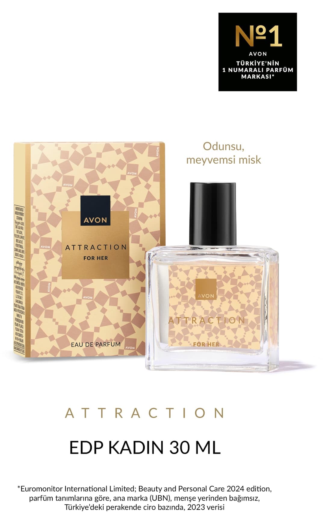 عطر زنانه Avon Attraction EDP 30 ml ست دوتایی عطر زنانه Avon Attraction EDP 30 ml ست دوتایی