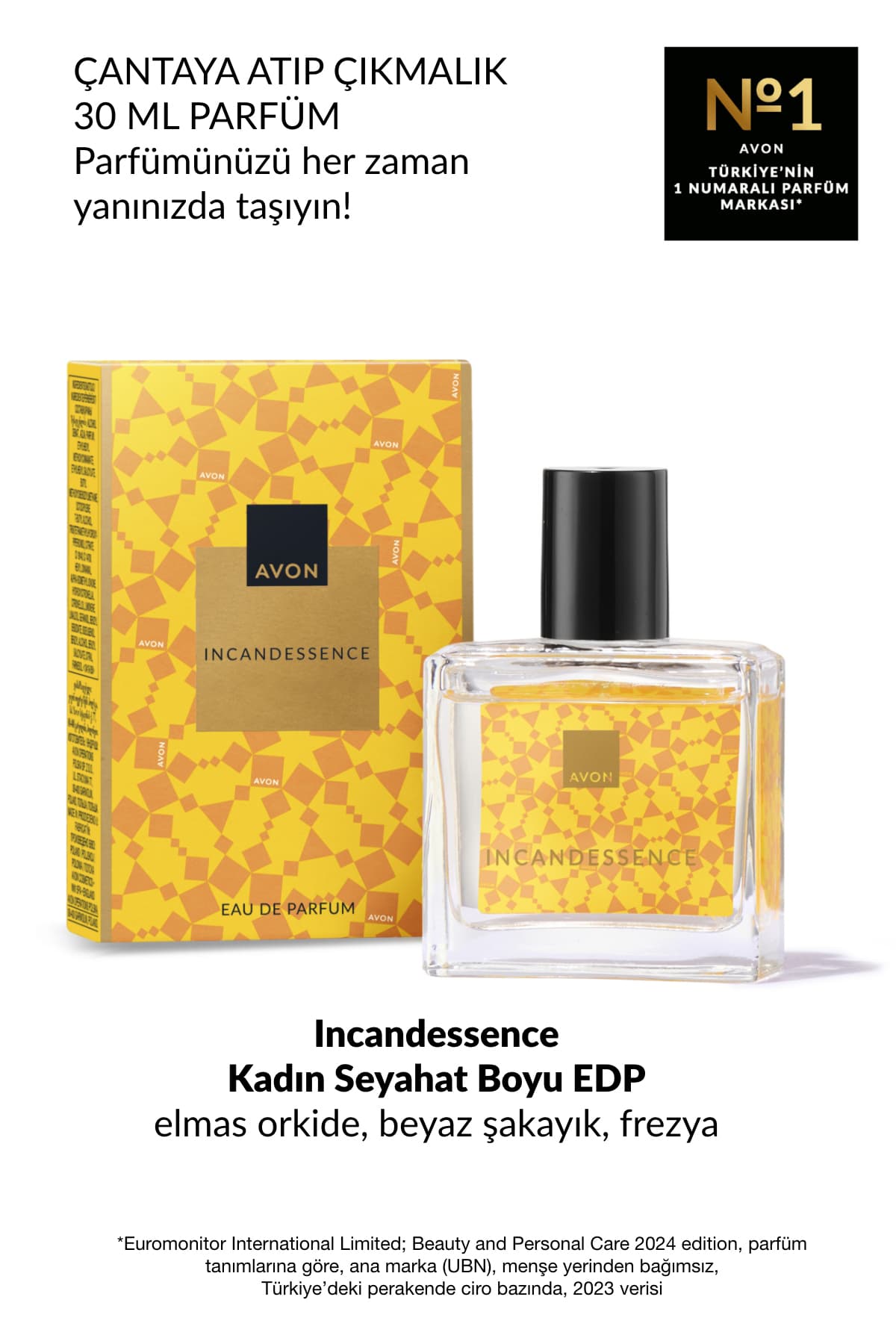 عطر زنانه Avon ست سهتایی EDP 30 ml مدل Incandessence عطر زنانه Avon ست سهتایی EDP 30 ml مدل Incandessence