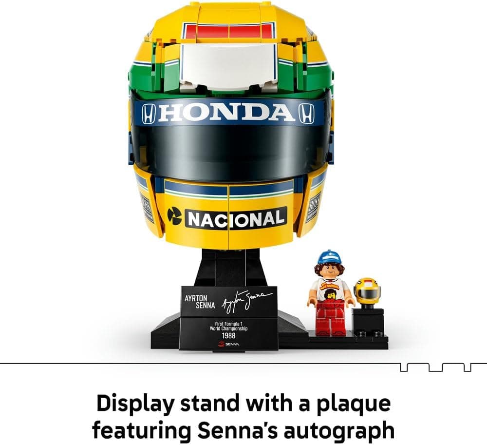 لگو Editions کلاه ایمنی Ayrton Senna مدل 43024 لگو Editions کلاه ایمنی Ayrton Senna مدل 43024