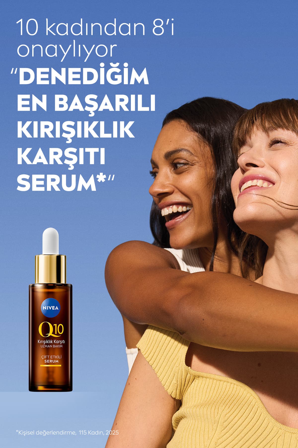 سرم ضدچروک دو اثره پوست NIVEA Q10 برای چروکهای پیشانی 30ml سرم ضدچروک دو اثره پوست NIVEA Q10 برای چروکهای پیشانی 30ml