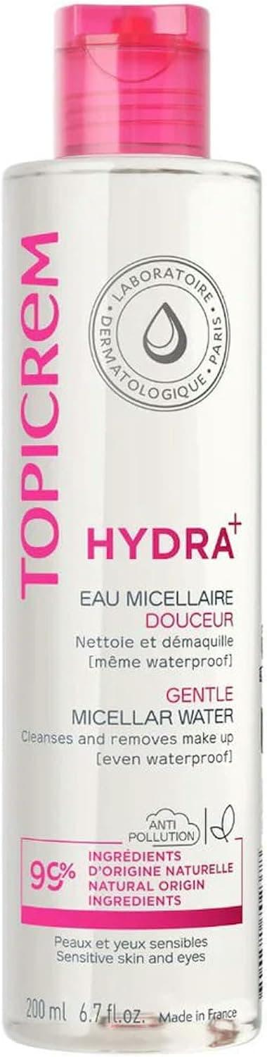 آب پاککننده ملایم Topicrem برای صورت و چشم 200ml آب پاککننده ملایم Topicrem برای صورت و چشم 200ml