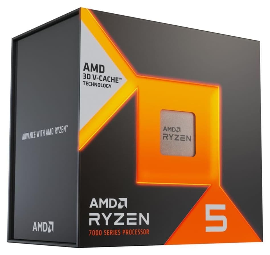 پردازنده AMD Ryzen 5 7600X3D Raphael AM5 4.1GHz 6 هستهای باکس بدون هیتسینک پردازنده AMD Ryzen 5 7600X3D Raphael AM5 4.1GHz 6 هستهای باکس بدون هیتسینک
