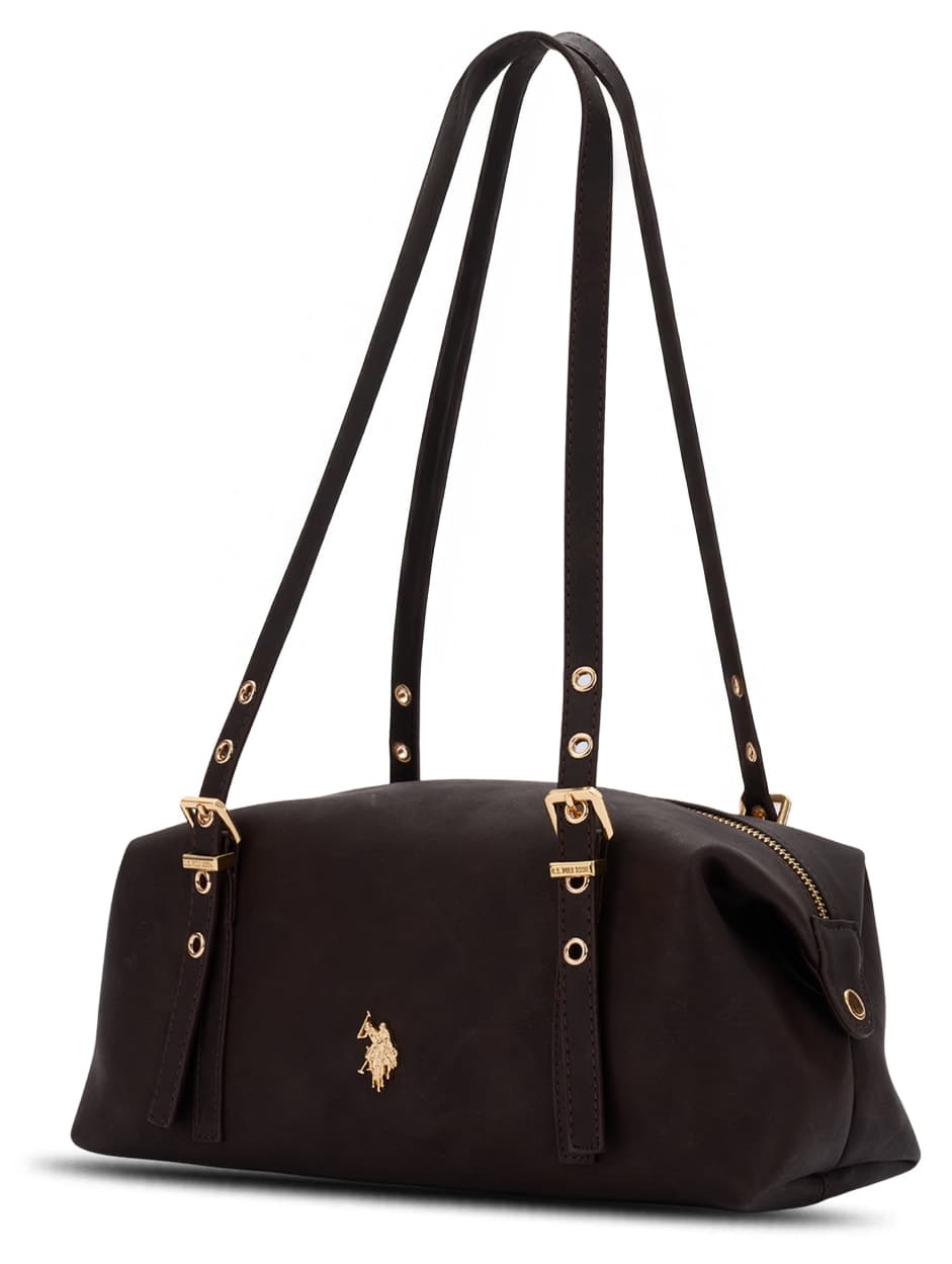 کیف دوشی زنانه U.S. Polo Assn. قهوهای مدل Us26617 کیف دوشی زنانه U.S. Polo Assn. قهوهای مدل Us26617