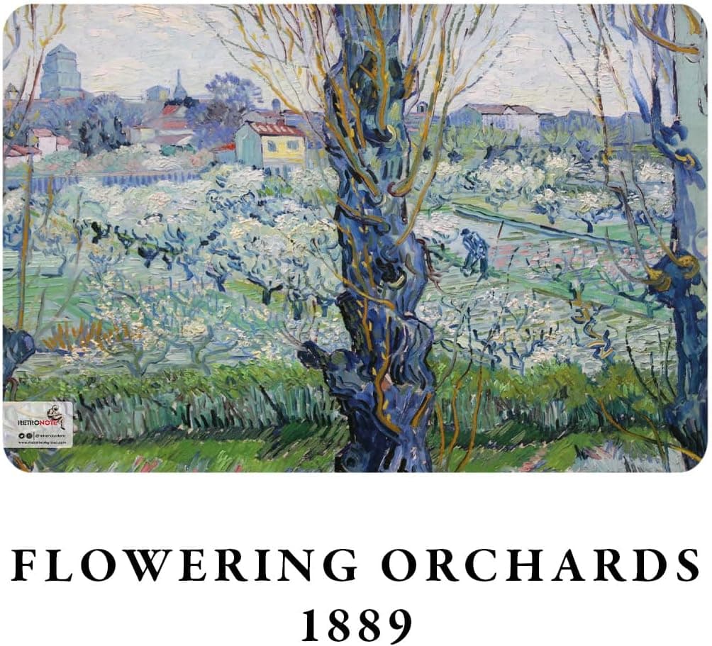 مجموعه 4 عددی دفتر یادداشت Retronote Van Gogh از سری Blooming Series بدون خط، 64 صفحه، 10.5x14 cm مجموعه 4 عددی دفتر یادداشت Retronote Van Gogh از سری Blooming Series بدون خط، 64 صفحه، 10.5x14 cm