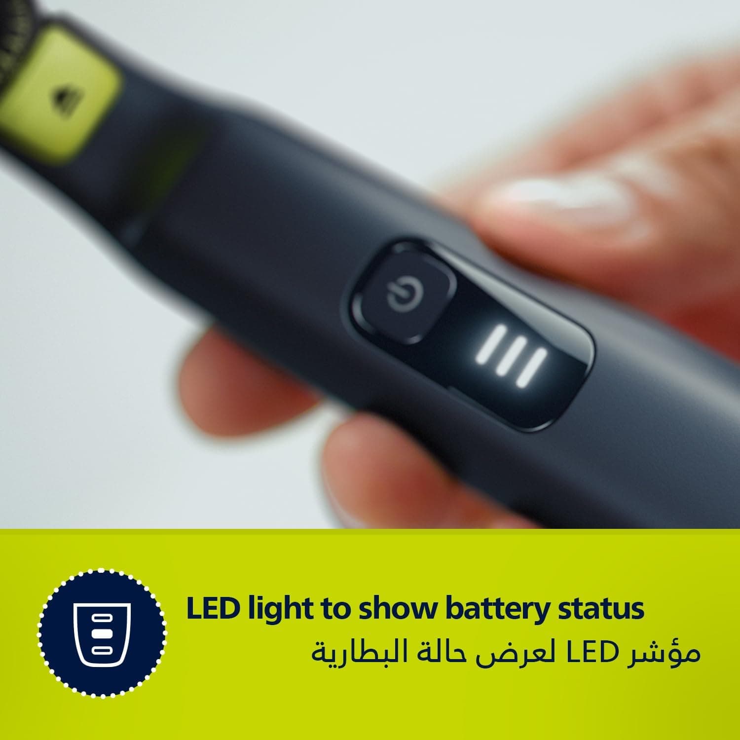 ماشین اصلاح ترکیبی صورت و بدن PHILIPS OneBlade Pro با شانه دقیق 12 حالته ضدآب، استفاده بیسیم 90 دقیقهای مدل QP6542/10 ماشین اصلاح ترکیبی صورت و بدن PHILIPS OneBlade Pro با شانه دقیق 12 حالته ضدآب، استفاده بیسیم 90 دقیقهای مدل QP6542/10