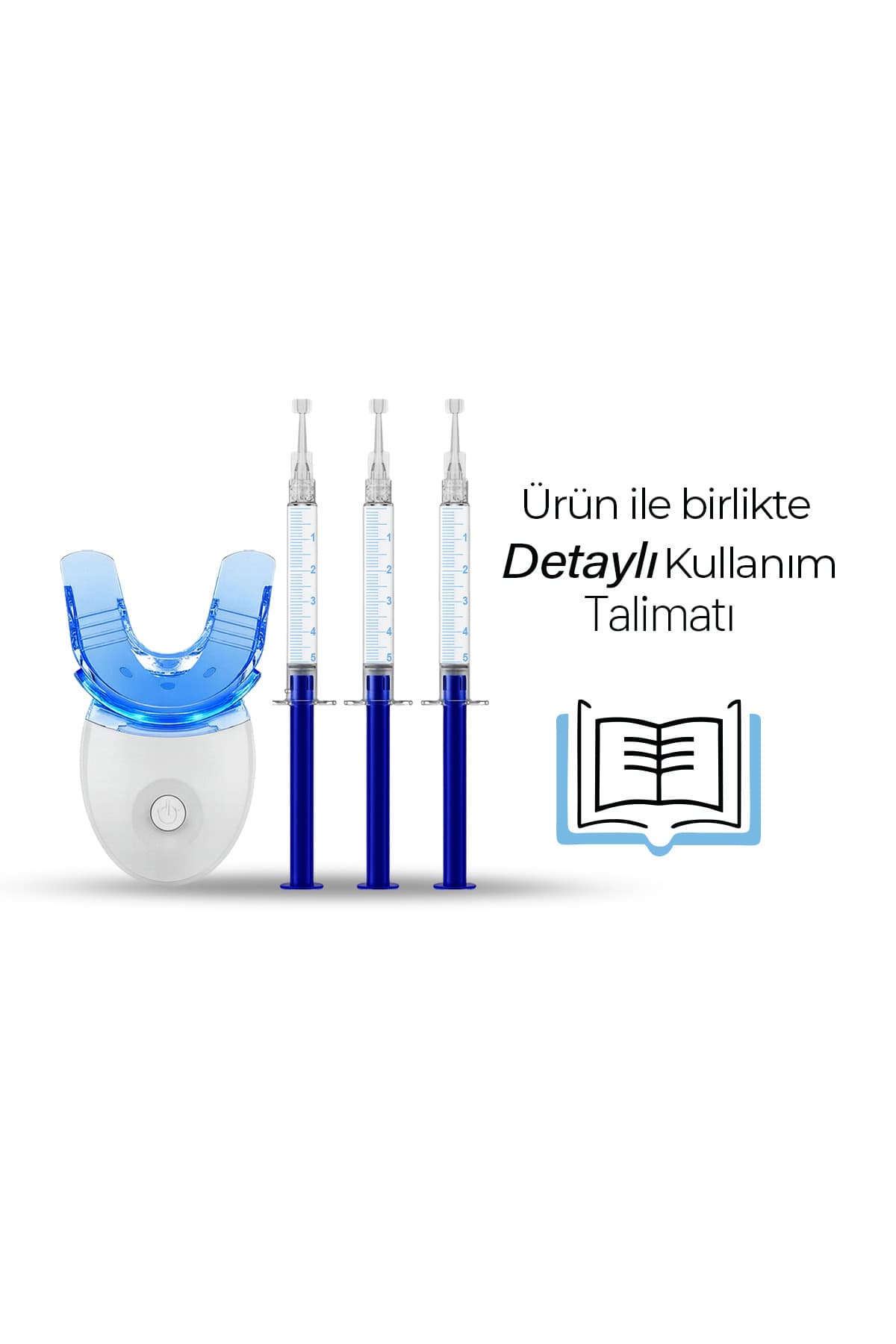 ست سفیدکننده دندان smileshop با 5 LED ست سفیدکننده دندان smileshop با 5 LED